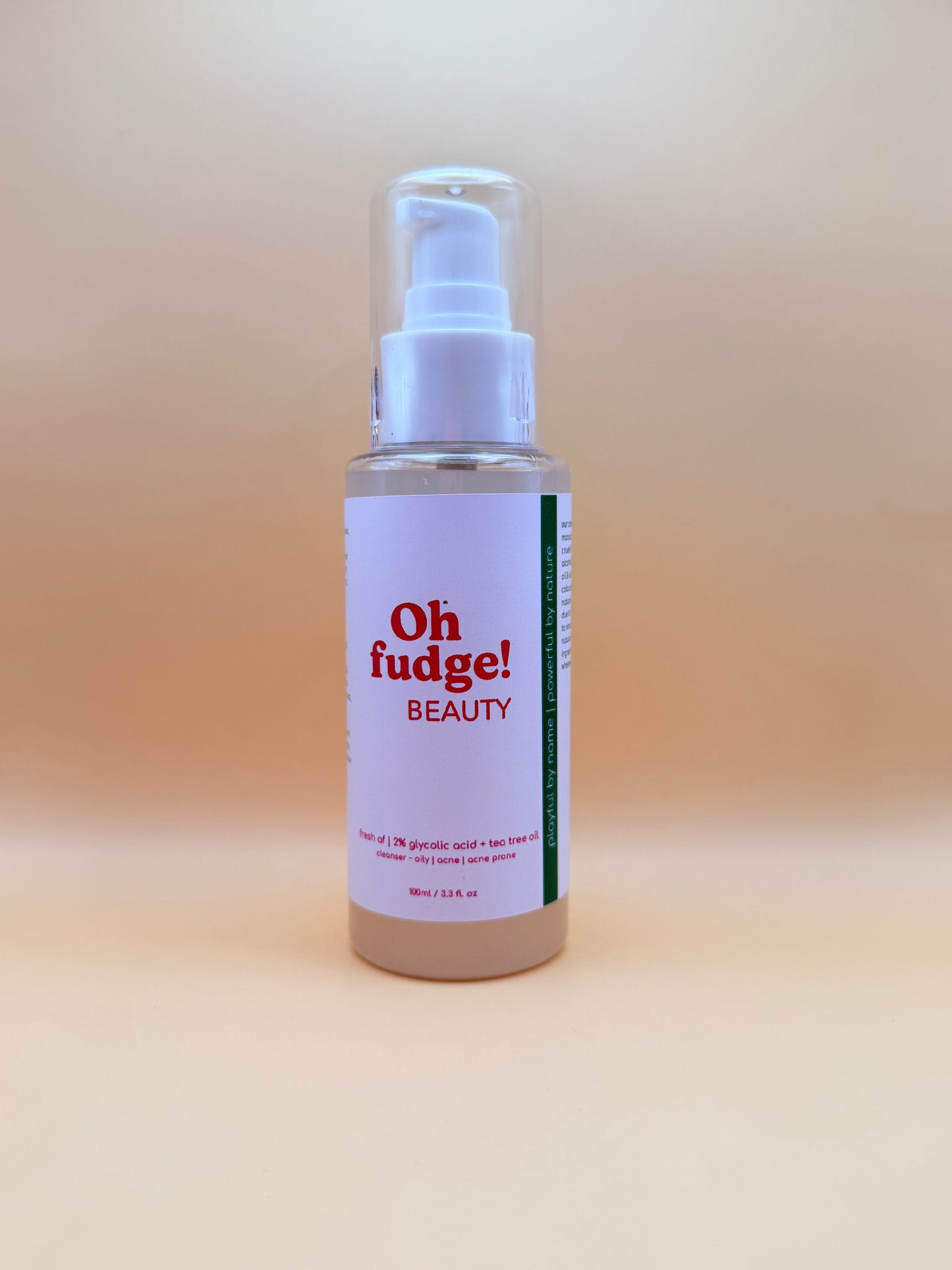 fresh af ~ glycolic acid + tea tree cleanser