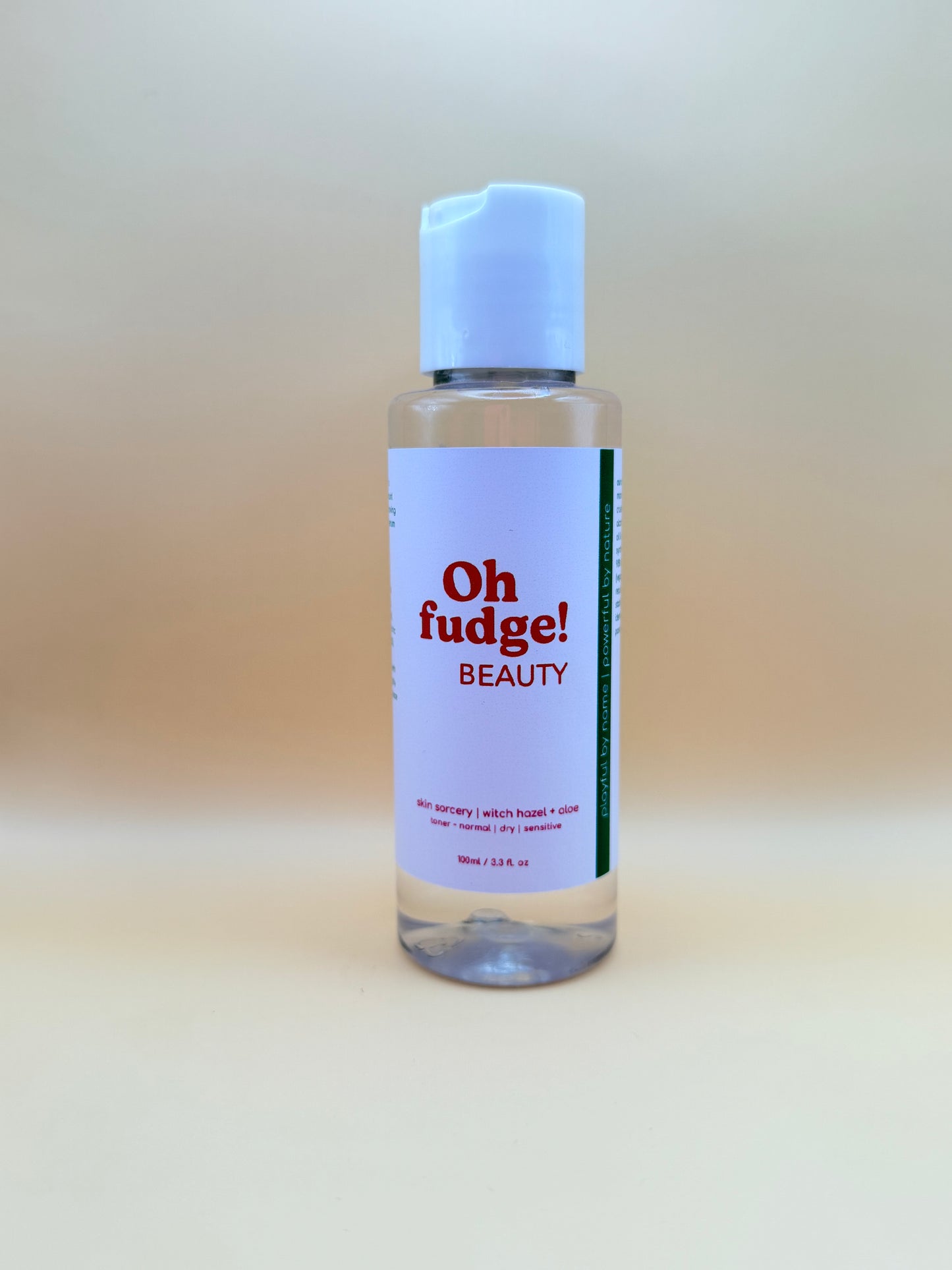 skin sorcery ~ witch hazel + aloe toner