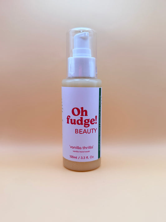 vanilla thrilla ~ natural hand wash